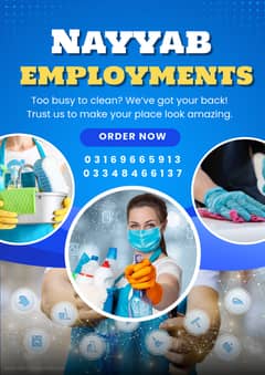 House maid , Maids , Baby Sitter, Patient Care , Nurse , Driver ,Chef