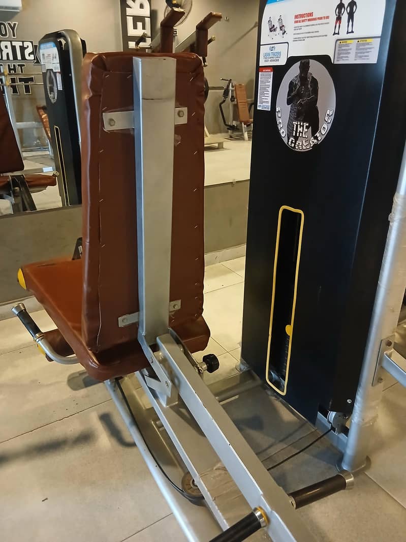 chest flies and leg curl and hamstring extention for sale 2