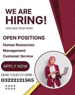 We are hiring for Ecommerce
