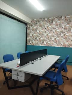 Work Station Un used 5 master chairs