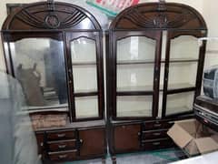 Sheesham Wood made Almirah,  Dressing and showcase