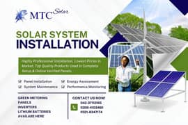 Complete Solar System Installation | 1kw to 1000kw | Top Quality