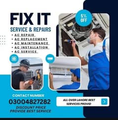 AC SERVICE REPAIRING MAINTENANCE HAR CHEEZ KA KAM KAIA JETA HA