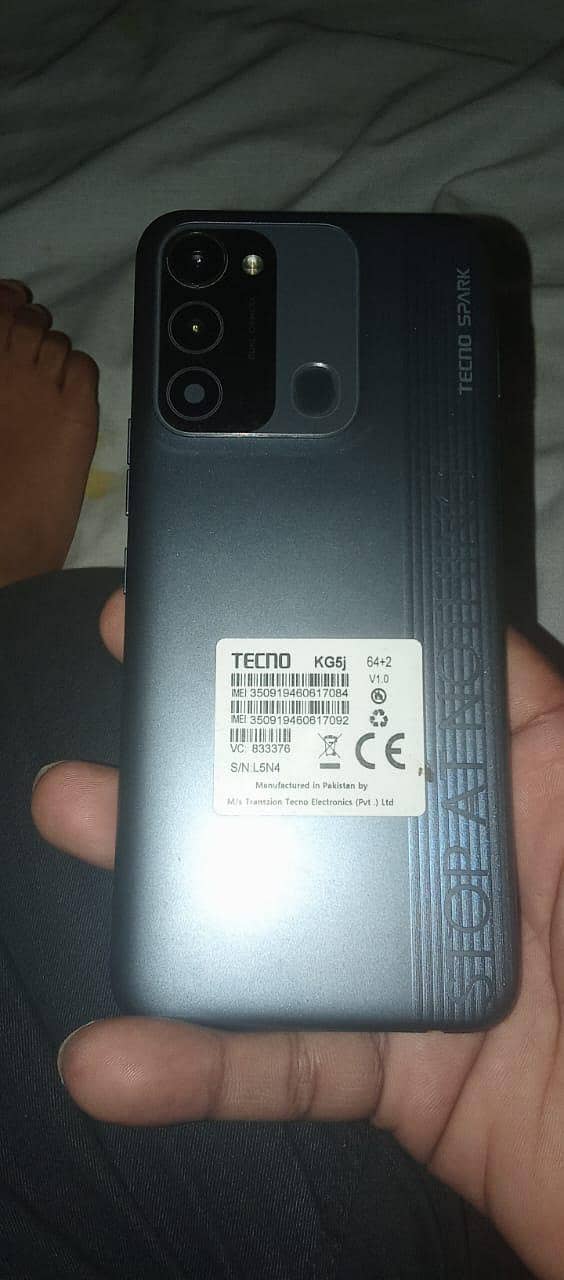 Techno Spark 8c 10/10 Condition All Working With Box 0