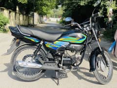 Honda pridor 100cc condition like new urgent sale all Punjab number