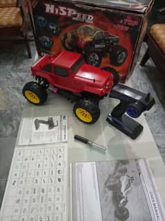 Nitro Engine powered HSP 1/10 Scale 4WD Monster Truck For sale