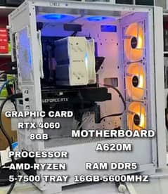 GAMING PC WITH  RTX 4060 8GB