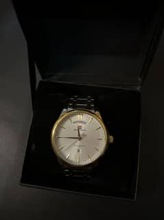 Naviforce White & Gold Men's Watch – Mint Condition