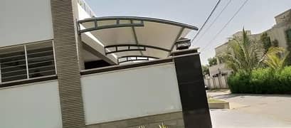 CAR GARAGE SHADE | pvc Tensil fabric shad 03033487522