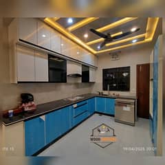 Wood Works, Carpenters Cupboard, Wardrobe, Kitchen Cabinet, Media Wall