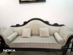 Victoria Style Sofas ( Two 3 seater Sofas)