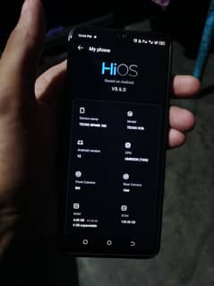 Tecno spark 10c 4+4 (8,128) exchange possible 7dys backup k sath duga