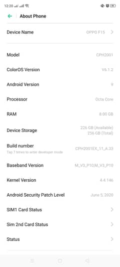 OPPO F15