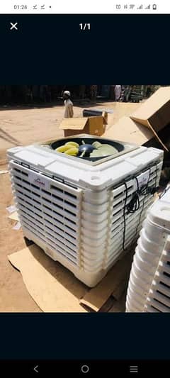evaporative duct cooler and air fresh duct