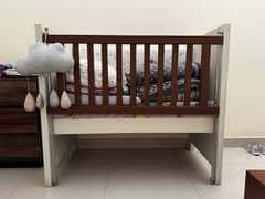 Baby Cot (Solid Wood)