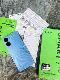 Infinix smart 7 hd 4gb 64gb official pta