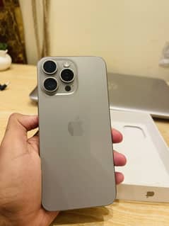Iphone 15 Pro Max 256GB Dual PTA Approved Scratchless
