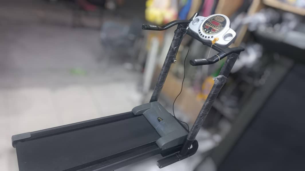 Automatic treadmill trademill exercise running walk machine jogging 0