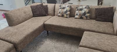 Luxury L shape sofa for sale