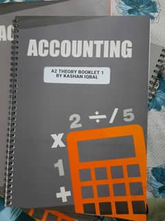 A2 level Accounts past papers  (Topical)