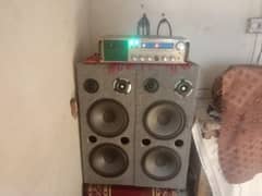 speaker aur char Ek emplifier03008775887