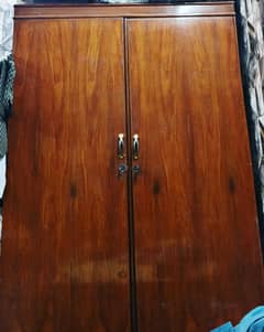 Sheesham Wood Almari – 2 Door – Solid & Portable – Premium Condition