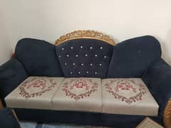 1 seater and 2 seater and 3 seater with centre table