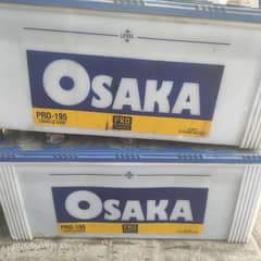 osaka 195AH100% gravity ,never repaired,never opened,location khanewal
