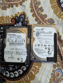 500GB Seagate SSHD + 250GB Toshiba HDD - Urgent Sale
