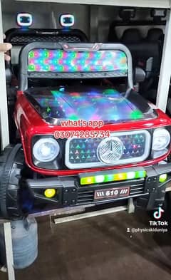 2 baby seater electric jeep