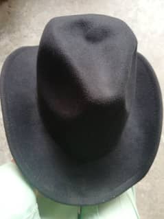cow boy black hat