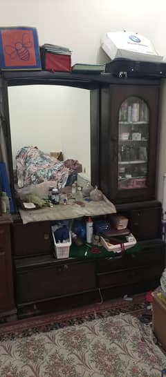 Dark brown dressing table