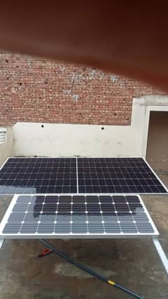 2 Solar plates + Stand + MPPT device