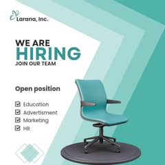 staf required. male. female