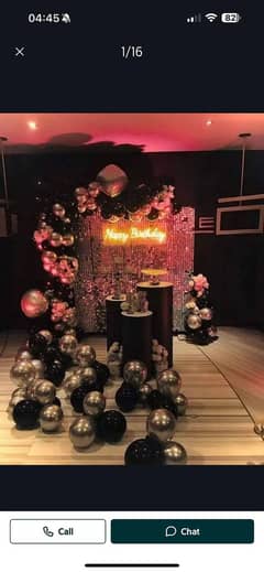 Dj Sound, Balloon Decor, Light, Event Planner, Birthday, Catering, SMD