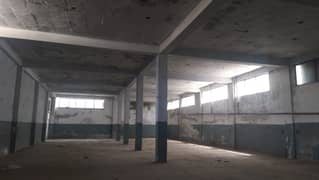 4 kanal warehouse for rent in Multan road industrial estate good location with KVA load