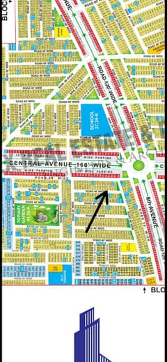 10 Marla Plot For Sale in G 4 Block Phase 4 Bharia Orchard Lahore.