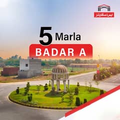 5 Marla Corner Plot For Sale In Badar-D Block SA Garden Phase II