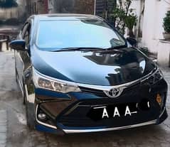 کرولا کار خوش اخلاق & تجربہ کار ڈرائیور کے ساتھ rent پر دستیاب ہے۔