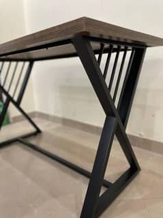 Modern Wooden Office Desk and Chair