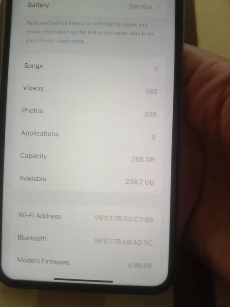 iphone xs max non pta sim work only for call sms 256 gb 1