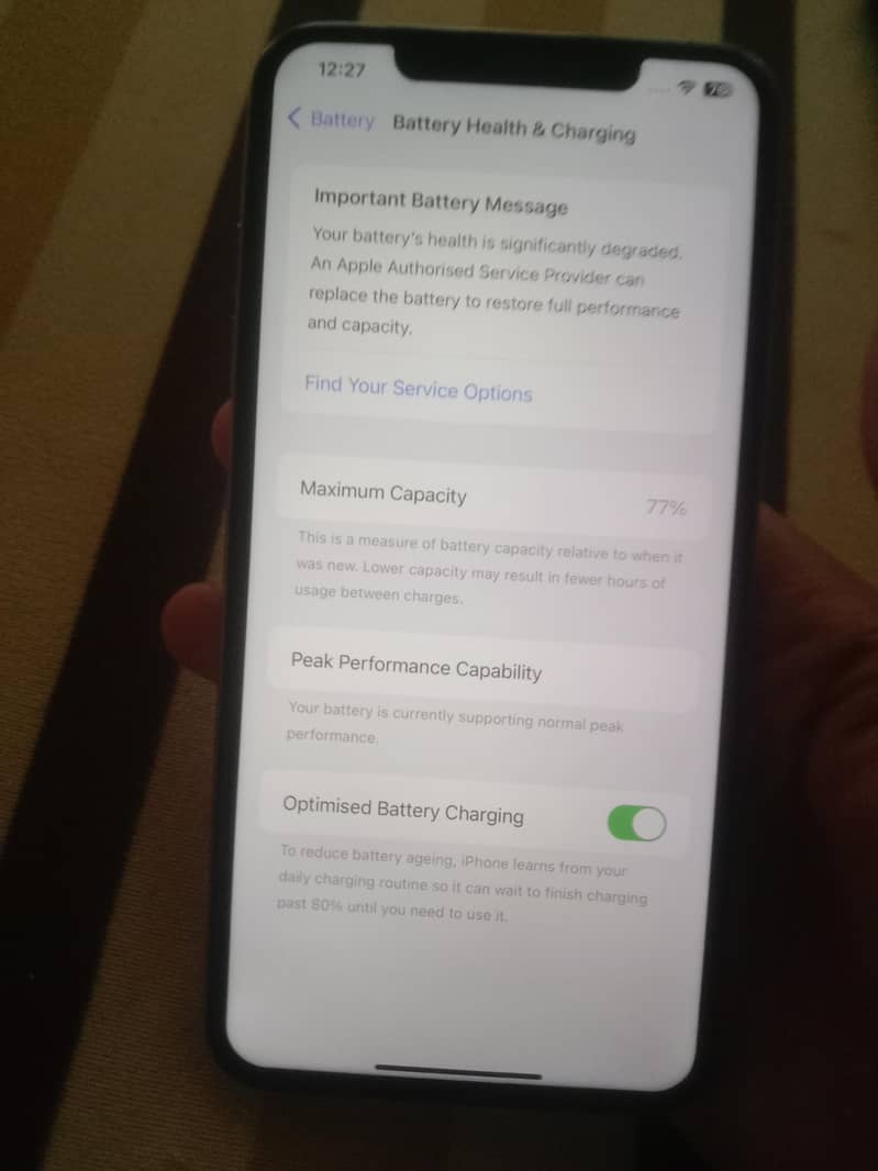 iphone xs max non pta sim work only for call sms 256 gb 2