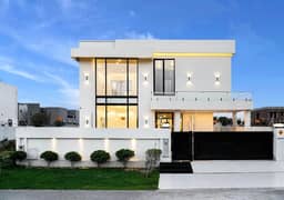 Facing Park With 15 KVA Solar System 1 Kanal 7 Beds Designer Bungalow On Top Location For Sale in Phase 8 DHA Lahore