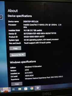 Dell latitude 5310 very lush condition. more details in description