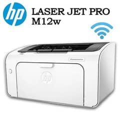 HP Laserjet WiFi Supported Printer M12w Refurbished