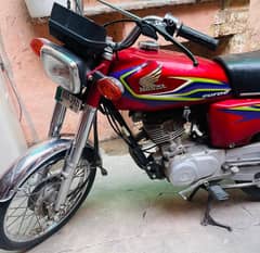 Honda CG125 model 2017 Rawalpindi number