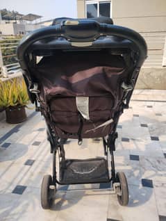 baby trends twin pram