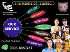 We Provide All type of staff and jobs like. . Maid-Cook-Driver-Babysitte