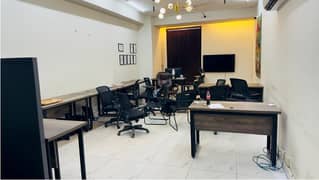 Fully Furnished Office Area 550 Square Feet Corporate Office Available For Rent On Reasonable Rent Gulberg 3 Lahore