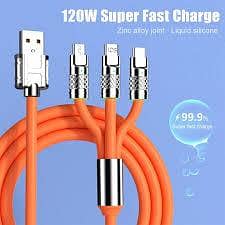 new 3 in 1 pin android ios USB charger not mix adapter 4